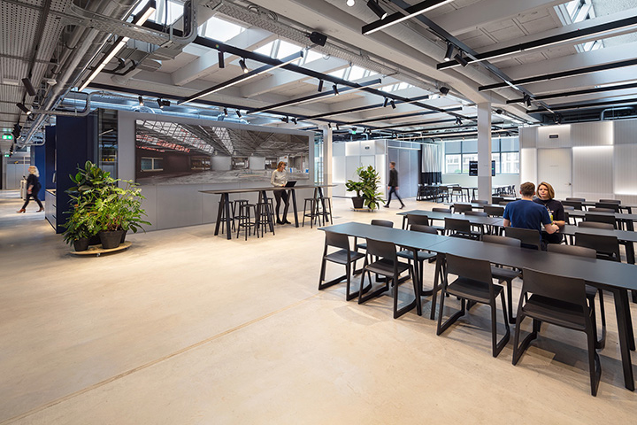 舊車庫(kù)改造成創(chuàng)新可持續(xù)總部辦公樓裝修設(shè)計(jì)實(shí)景圖 舊車庫(kù)改造成創(chuàng)新可持續(xù)總部辦公樓裝修設(shè)計(jì)實(shí)景圖