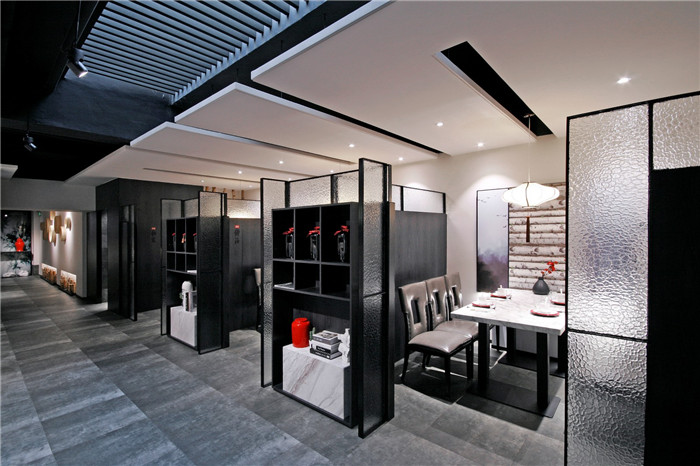 鄭州新中式水墨風(fēng)中餐廳裝修設(shè)計(jì)案例 鄭州新中式水墨風(fēng)中餐廳裝修設(shè)計(jì)案例