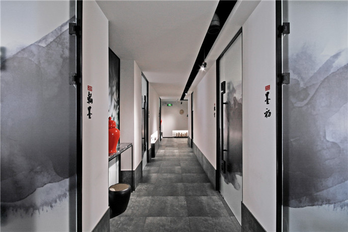 鄭州新中式水墨風(fēng)中餐廳裝修設(shè)計(jì)方案 鄭州新中式水墨風(fēng)中餐廳裝修設(shè)計(jì)方案