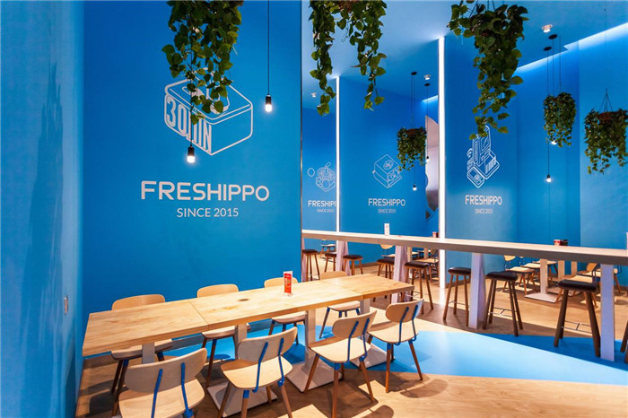 創(chuàng)新餐廳裝修 盒馬機(jī)器人主題餐廳裝修設(shè)計(jì)實(shí)景圖 創(chuàng)新餐廳裝修 盒馬機(jī)器人主題餐廳裝修設(shè)計(jì)實(shí)景圖