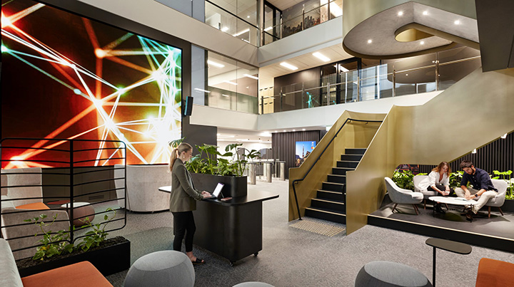 以活力社交為中心的支付公司辦公室休閑中心裝修設(shè)計方案 以活力社交為中心的支付公司辦公室休閑中心裝修設(shè)計方案