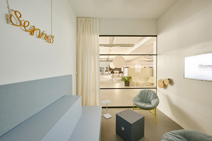 極簡LOFT風(fēng)年輕的軟件初創(chuàng)公司辦公室裝修設(shè)計(jì)圖