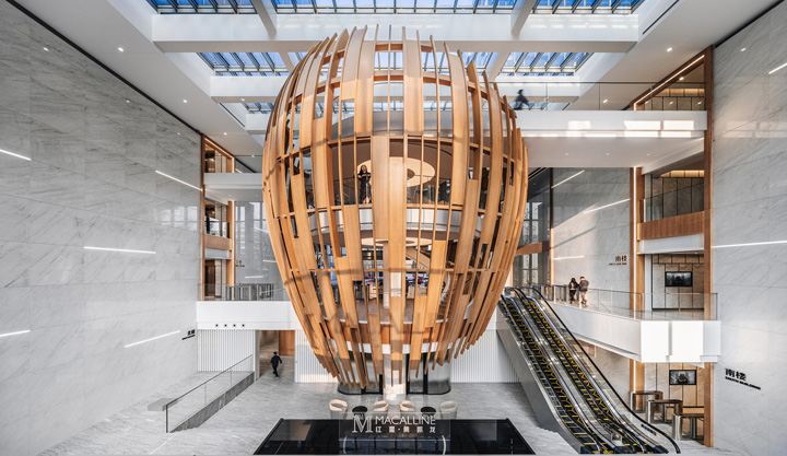 以家為主題的紅星美凱龍總部辦公樓裝置藝術(shù)裝修設(shè)計(jì)案例 以家為主題的紅星美凱龍總部辦公樓裝置藝術(shù)裝修設(shè)計(jì)案例