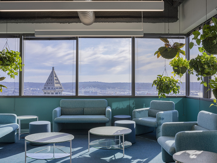 1200平時尚多彩醫(yī)療科技公司辦公室洽談區(qū)裝修設(shè)計案例 1200平時尚多彩醫(yī)療科技公司辦公室洽談區(qū)裝修設(shè)計案例