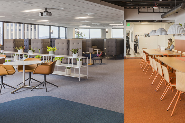 1200平時尚多彩醫(yī)療科技公司辦公室辦公區(qū)裝修設(shè)計案例 1200平時尚多彩醫(yī)療科技公司辦公室辦公區(qū)裝修設(shè)計案例