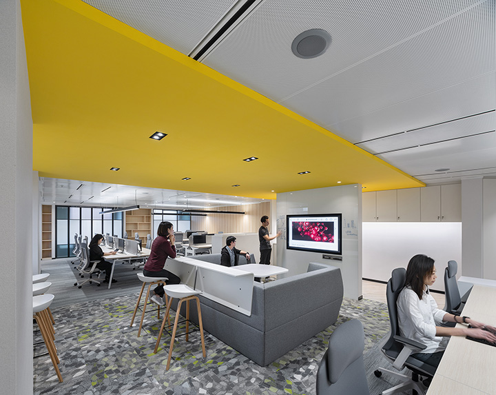 600平清新簡約風(fēng)生物制藥公司辦公室裝修設(shè)計方案 600平清新簡約風(fēng)生物制藥公司辦公室裝修設(shè)計方案