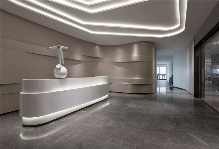 新型聯(lián)合辦公設計 質感和舒適并重的辦公室前臺裝修方案 新型聯(lián)合辦公設計 質感和舒適并重的辦公室前臺裝修方案