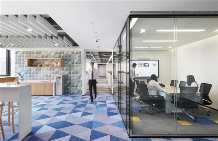 vivo手機北京研發(fā)中心獨棟辦公樓會議室裝修設(shè)計方案