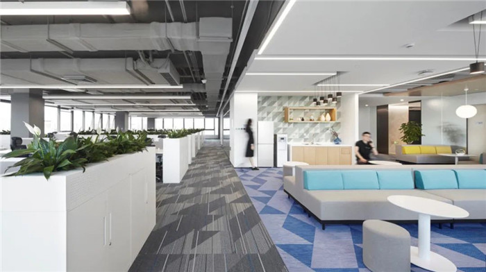 vivo手機北京研發(fā)中心獨棟辦公樓辦公區(qū)修設(shè)計方案