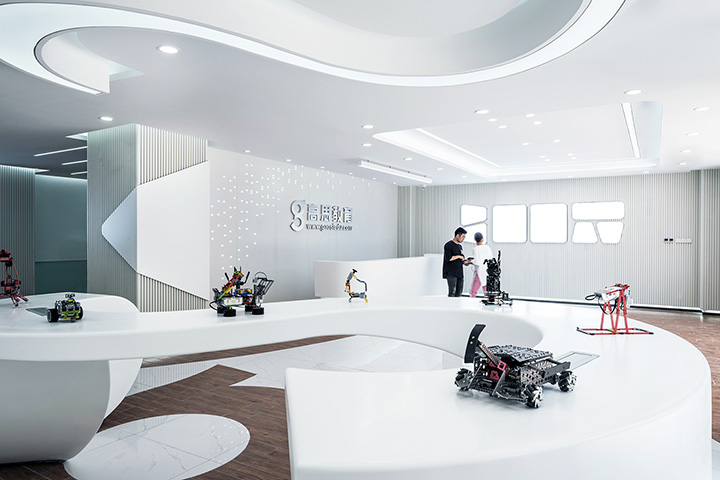 高思STEAM機器人編程教育展廳裝修設(shè)計實景圖 高思STEAM機器人編程教育展廳裝修設(shè)計實景圖