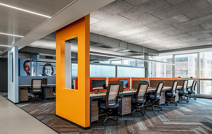 鄭州宏鈺堂推薦人才招聘公司時尚辦公室裝修設(shè)計方案 鄭州宏鈺堂推薦人才招聘公司時尚辦公室裝修設(shè)計方案