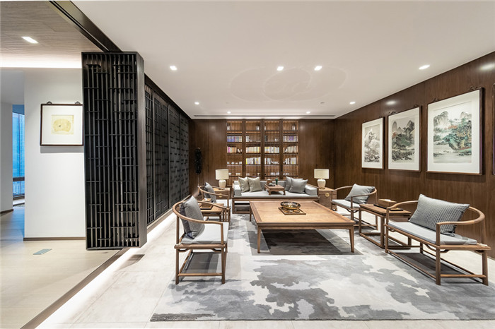 中建八局9000平高端中式總部辦公室茶室裝修設(shè)計(jì)案例 中建八局9000平高端中式總部辦公室茶室裝修設(shè)計(jì)案例