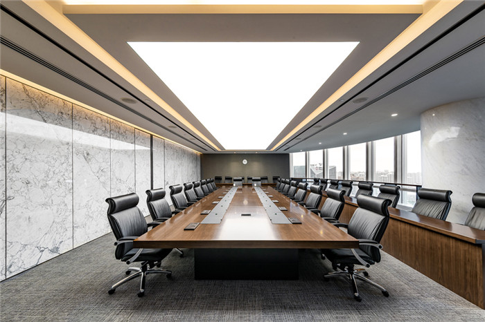 中建八局9000平高端中式總部辦公室會議室裝修設(shè)計(jì)案例 中建八局9000平高端中式總部辦公室會議室裝修設(shè)計(jì)案例