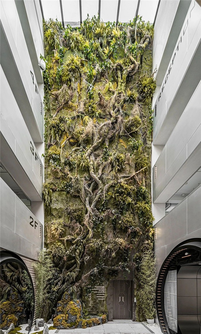 辦公樓一樓電梯廳設(shè)計-超炫酷的異次元主題集團總部辦公大樓裝修設(shè)計方案 辦公樓一樓電梯廳設(shè)計-超炫酷的異次元主題集團總部辦公大樓裝修設(shè)計方案