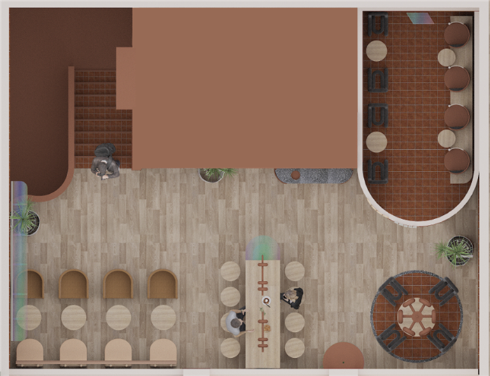 鄭州奶茶店裝修公司推薦COCO都可茶飲店裝修設(shè)計(jì)平面圖 鄭州奶茶店裝修公司推薦COCO都可茶飲店裝修設(shè)計(jì)平面圖