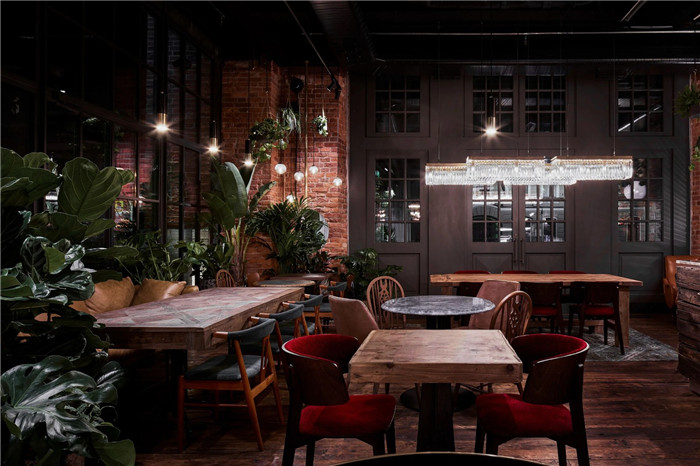 卡座區(qū)裝修設(shè)計-鄭州餐飲裝修公司推薦復(fù)古紅磚懷舊風(fēng)小酒館設(shè)計方案 卡座區(qū)裝修設(shè)計-鄭州餐飲裝修公司推薦復(fù)古紅磚懷舊風(fēng)小酒館設(shè)計方案