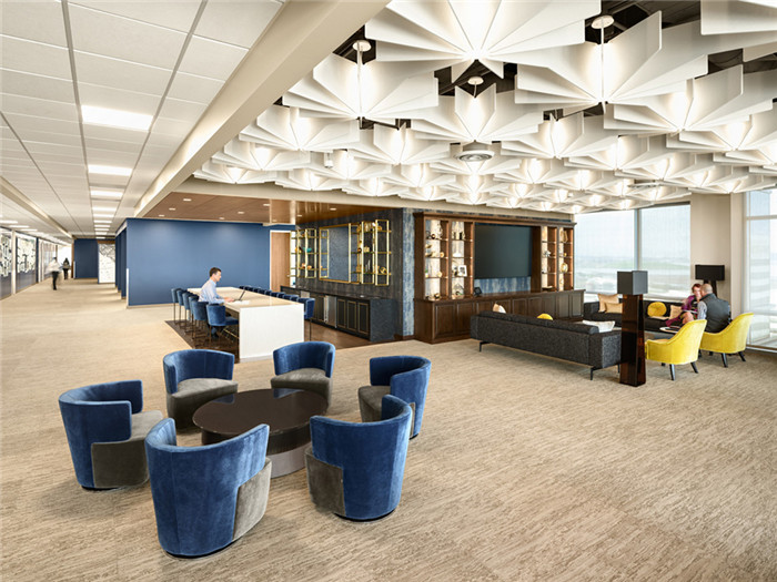 靈活高效的生物制藥公司總部寫字樓裝修設(shè)計(jì)方案