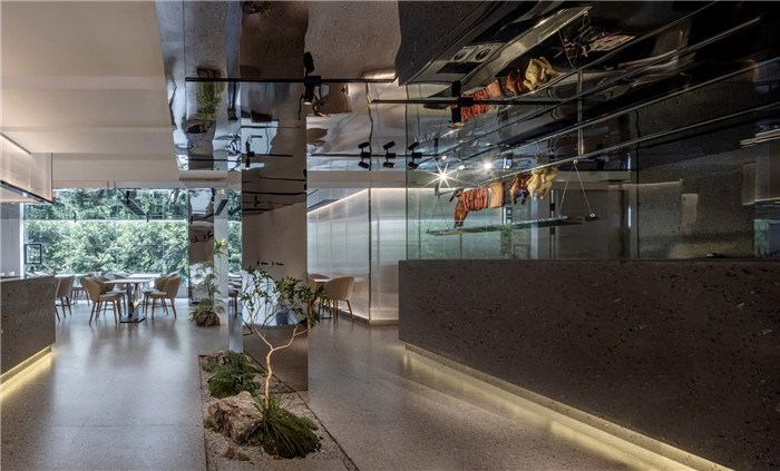 餐廳引導吧臺裝修設計-鄭州宏鈺堂分享綠色現(xiàn)代風港式茶餐廳裝修設計方案 餐廳引導吧臺裝修設計-鄭州宏鈺堂分享綠色現(xiàn)代風港式茶餐廳裝修設計方案