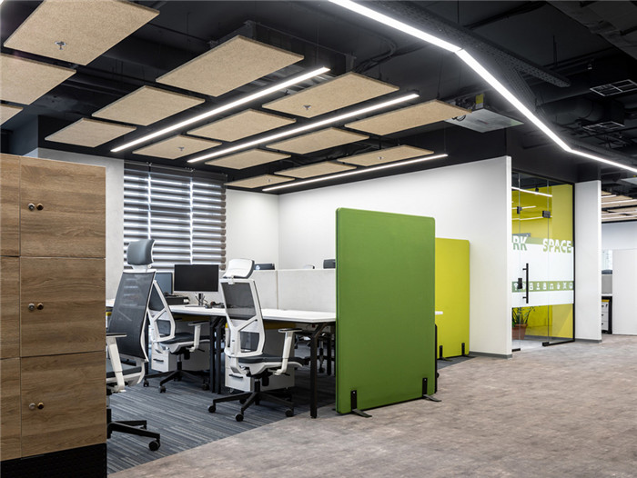 高端寫字樓4000平IT公司活力辦公室裝修方案 高端寫字樓4000平IT公司活力辦公室裝修方案