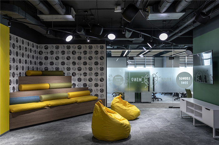 高端寫字樓4000平IT公司活力辦公室裝修方案 高端寫字樓4000平IT公司活力辦公室裝修方案