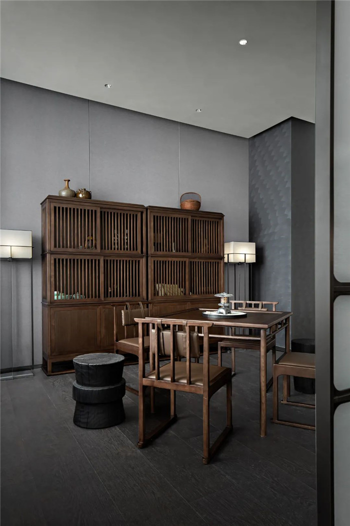 中餐廳茶飲區(qū)設(shè)計(jì)-鄭州中餐廳裝修公司推薦中式私宴高級(jí)餐飲裝修案例 中餐廳茶飲區(qū)設(shè)計(jì)-鄭州中餐廳裝修公司推薦中式私宴高級(jí)餐飲裝修案例