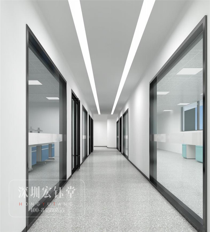 鄭州正星科技實驗室&辦公室裝修效果圖