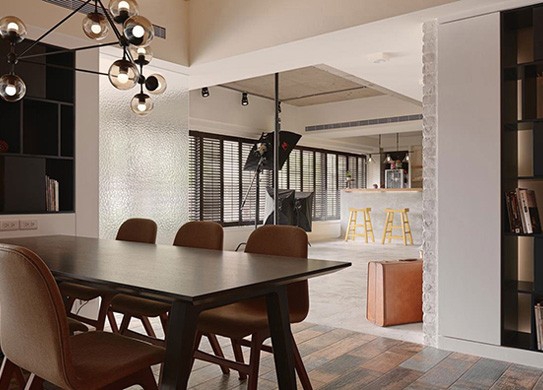 工業(yè)風(fēng)攝影工作室裝修